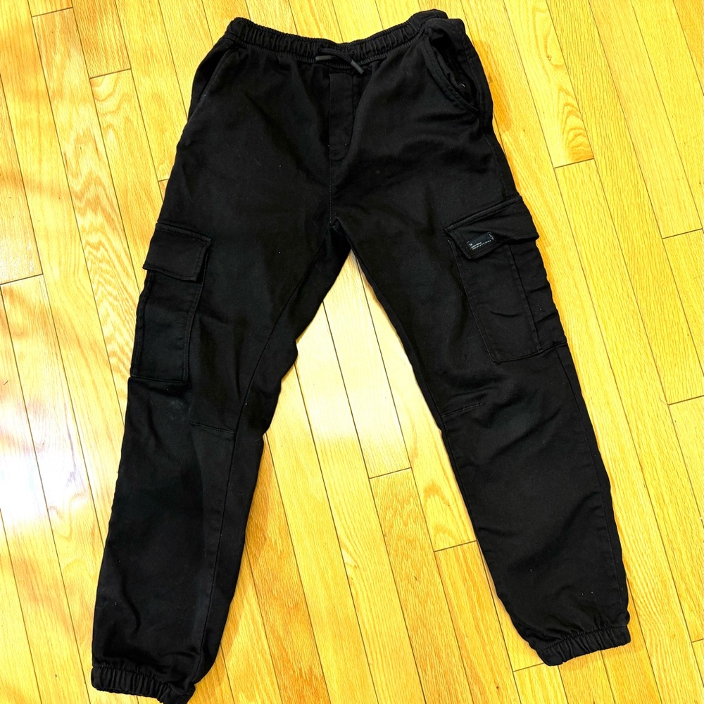 Black Cargo pants - Zara boys 13/14